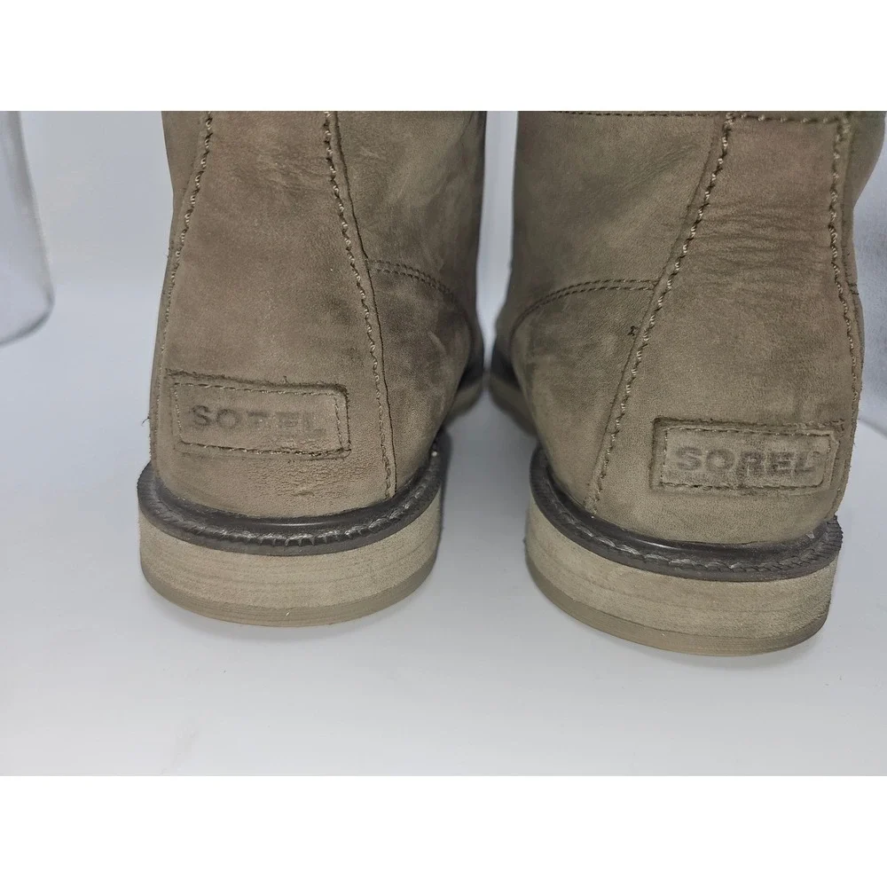 SOREL Madson II Moc Toe Laced Waterproof Work Leather Boots Mens Sz 12